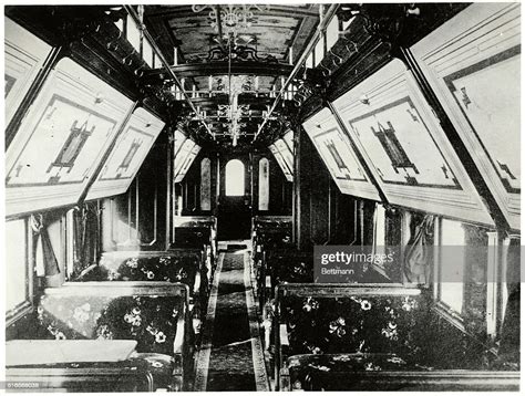photo shows  interior   pullman palace sleeping car ca  news photo getty images