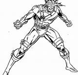 Cyclops Superhero Clipartmag sketch template