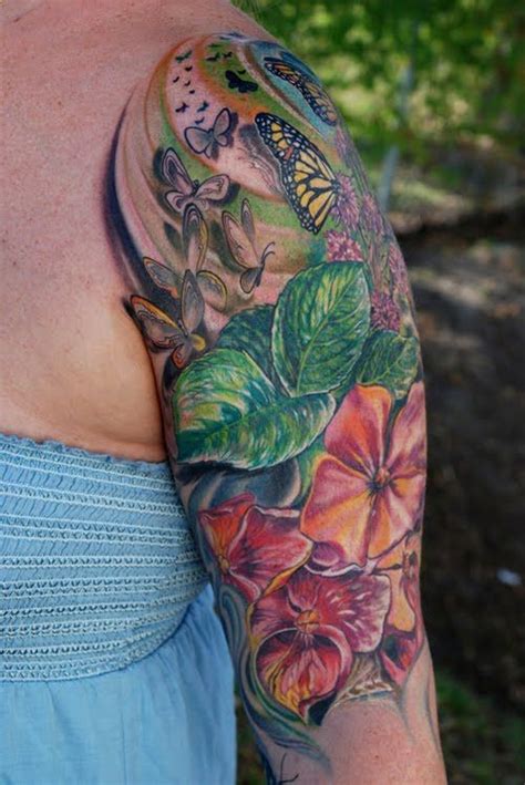 Flower Butterfly Tattoos New Tattoo Butterfly Tattoos