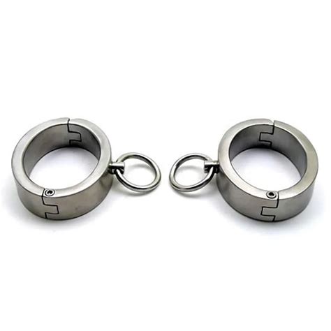 top quality stainless steel handcuffs for couples bondage restraints