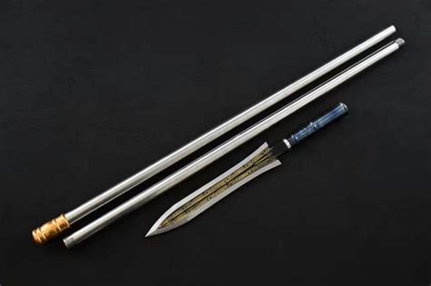 hunting sharp spear  high carbon steel spearhead sword stainless