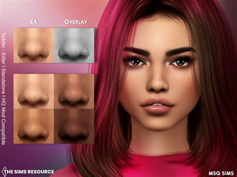 the sims resource nose overlay nb01