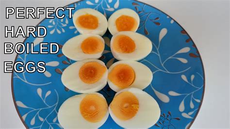 perfect hard boiled egg timing  gingerlim youtube
