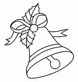 Bells Christmas Coloring Pages sketch template