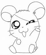 Kleurplaat Schattige Konijn Hamtaro Kleurplaten Schattig Konijnen Intropagina Kleuren Huisdier sketch template