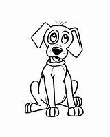 Coloring Pages Dog Cute sketch template