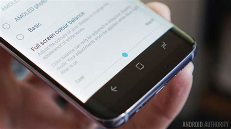 Samsung Galaxy S8 nav bar update to reduce screen burn in?
