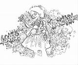 Bioshock Infinite Coloring Pages Template Printable Fujiwara Yumiko sketch template