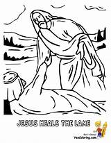Coloring Barnabas Paul Lame Pages Man Peter Heals John Heal Getcolorings Popular Bible sketch template