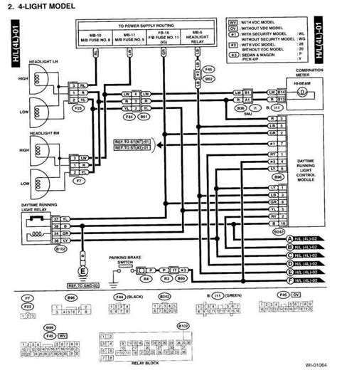 subaru legacy wiring diagram audio