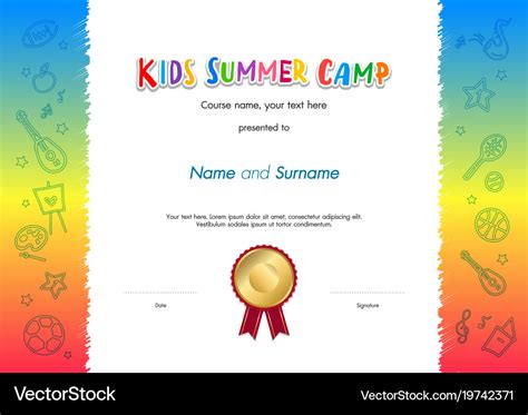 boot camp certificate template