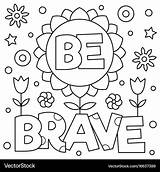 Brave Coloring Vector Royalty sketch template