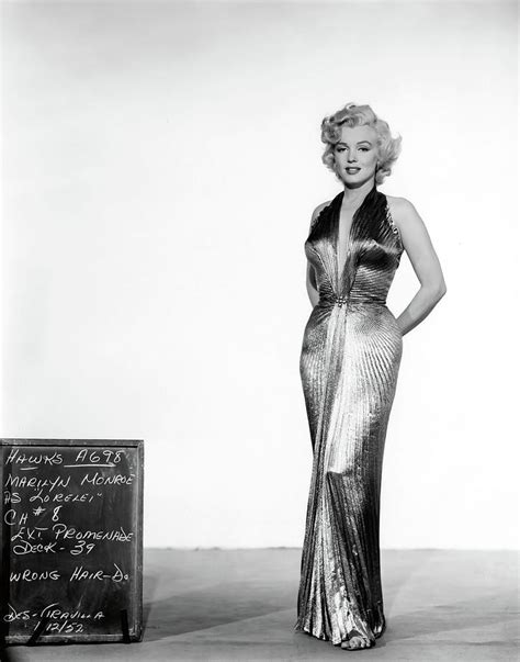 Marilyn Monroe In Gentlemen Prefer Blondes 1953 Photograph By Album