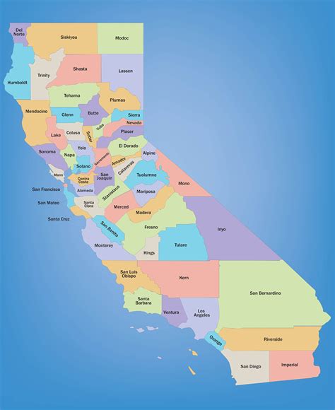california counties wall map  mapscom mapsales images