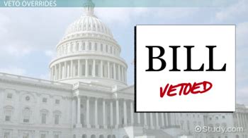 presidential veto definition types examples lesson studycom