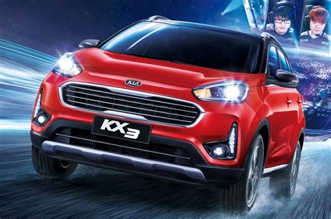 2017 kia kx3 facelift unveiled at the chengdu auto show in china autoevolution