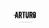 Arturo Name Tattoo Designs Choose Board Joaoleitao sketch template