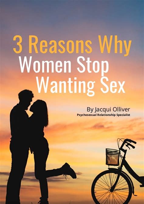 3 Reasons Why Women Stop Wanting Sex