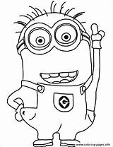 Coloring Pages Minion Christmas Agnes Despicable Getdrawings sketch template