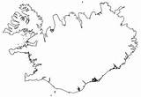 Islandia Mudo Freeworldmaps sketch template