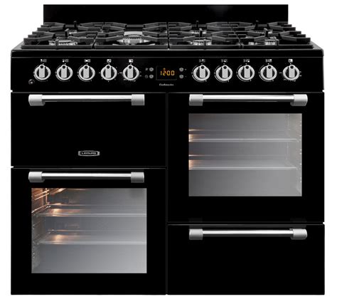 leisure cookmaster  gas range cooker black fast delivery currysie