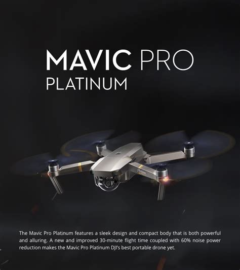 dji mavic pro platinum drone gadgetfreak   tech