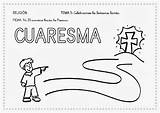 Cuaresma Ceniza Miercoles Fichas Infantil Celebramos Cole sketch template