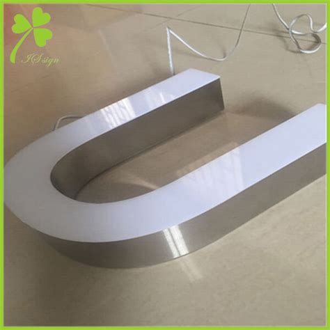 channel letters illuminated sign letters maker  led sign