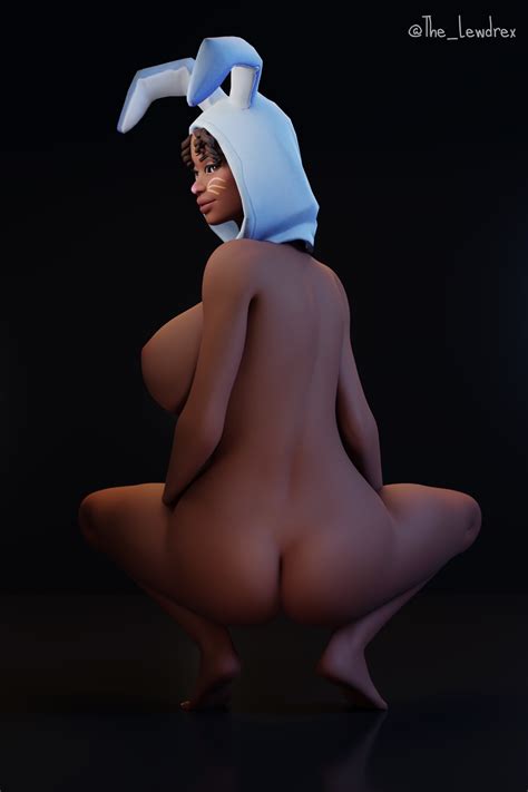 Rule 34 Big Ass Bunny Brawler Dark Skin Fortnite Nude