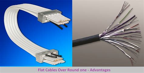 flat cables    advantages acsce