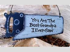 Best Grandpa Ornament by CountryCharmers on Etsy