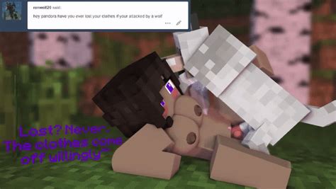 I Love Minecraft Wolf Tumbex