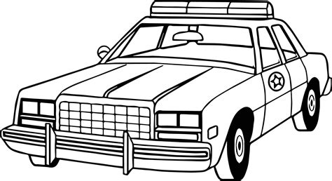 police car coloring page  toddlers cool  police car coloring