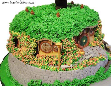 how to make a lord of the rings birthday cake hobbits