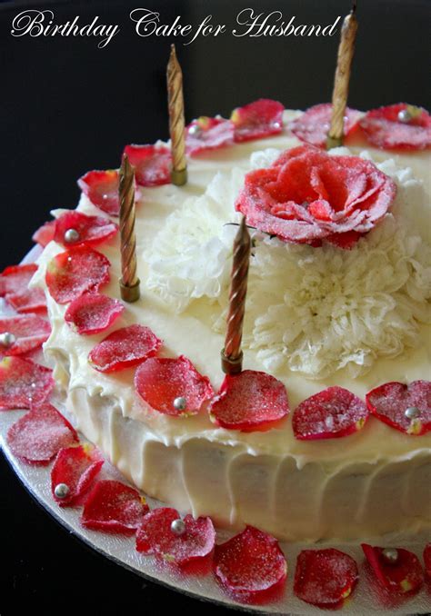 Cook Like Priya Rose Cake For A Wonderful ♥husband