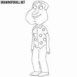 Quagmire Draw Drawing Glenn Character Lessons Drawingforall Online Stepan Ayvazyan Step sketch template