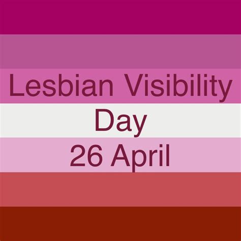 lesbian visibility day uk