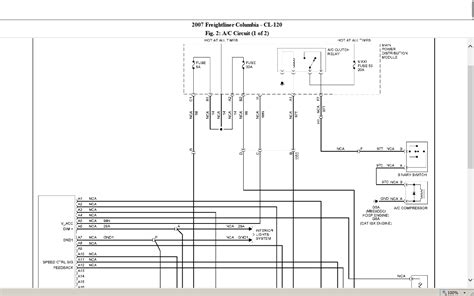 freightliner  ac wiring diagram