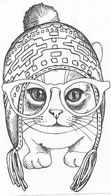 Coloring Katzen Ausmalen Erwachsene Katze Mandalas Hunde Cano Prickelbilder Ausdrucken Animais Salvo Pikef Malvorlagen Digi sketch template