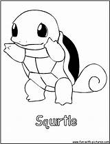 Squirtle Coloring Pages Printable Kids Template Print Fun Cartoons sketch template