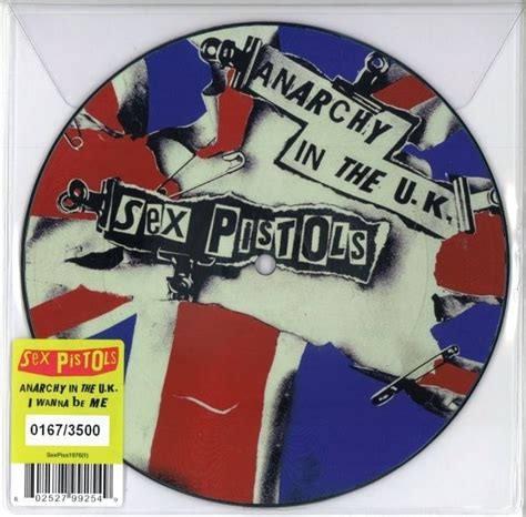 sex pistols anarchy in the rsd uk limited edition numbered picture disc vinyl 7 for sale online