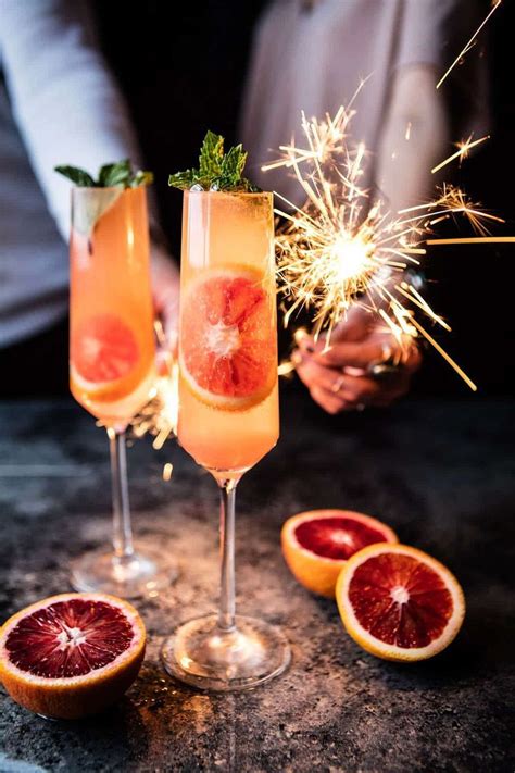 24 champagne based signature cocktails for your new year s eve wedding