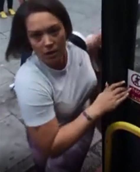 shocking moment woman blocks bus then ‘attacks passenger metro news