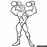 Strong Coloring Man Color Circus Pages Clipart Online Drawing Strongman Men Thecolor People Clipground Top Gif Popular Getdrawings Rated Seventeen sketch template