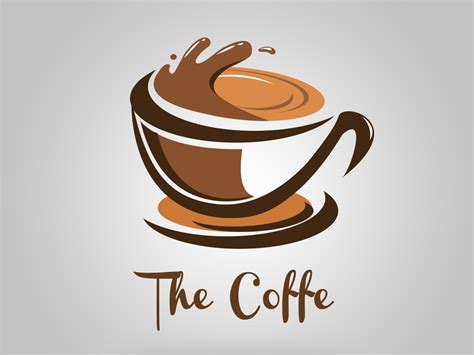 coffee logo  mohammad taufan pramono  dribbble