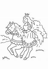 Prinzessin Pferd Caballo Montando Reitet Malvorlage Ausmalbild Ausmalen Caballos Ausdrucken Malvorlagen Ausmalbilder Pferde Pintar Mandala Ritter Coloriage Ninos Niño Cheval sketch template