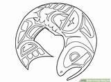 Haida Indigenous Aboriginal Inuit sketch template