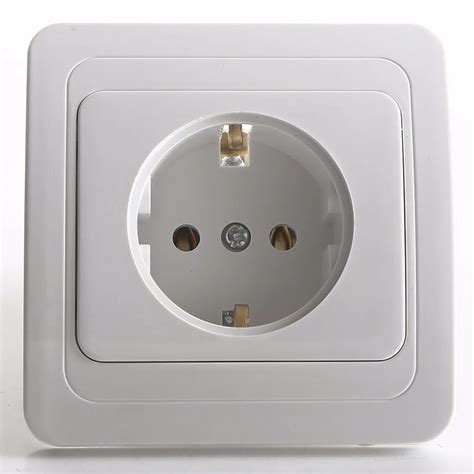 european eu standard wall socket outlet plug connector power supply socket