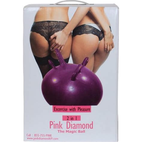 pink diamond double magic ball purple sex toys and adult novelties adult dvd empire