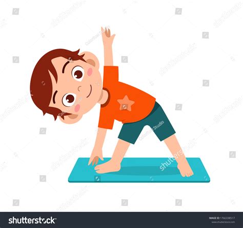 cartoon  people exercise images stock  vectors